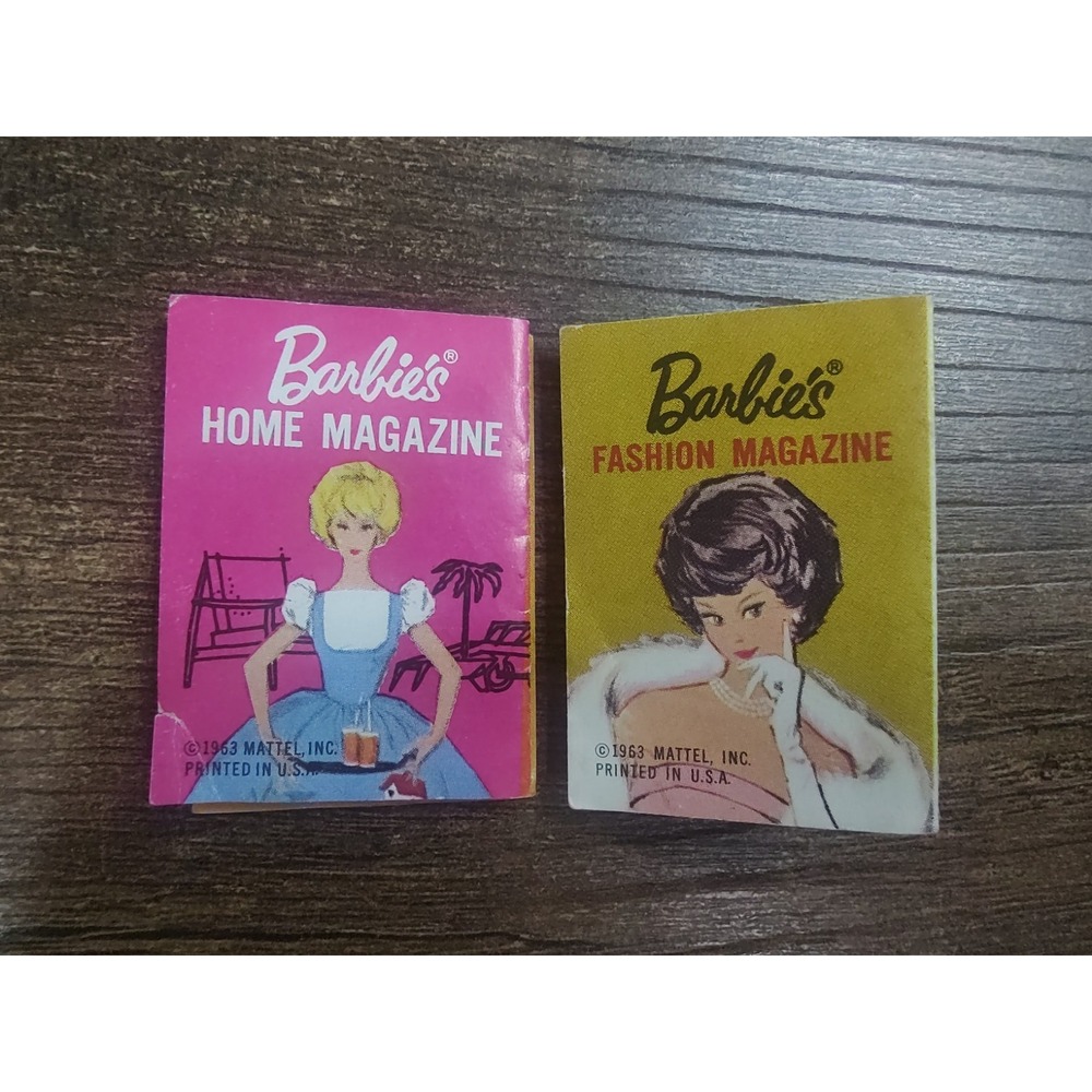 Vintage Barbie Go Together Barbie's Fashion Magazine Barbie's Home Magazine Z26